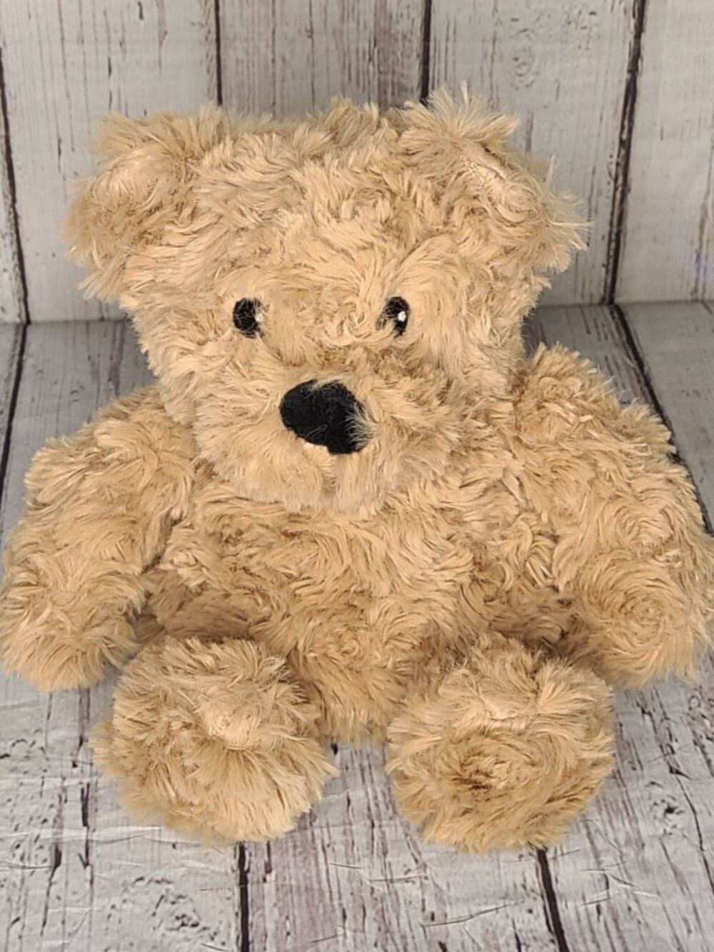 9" Warmies Junior Light Brown Teddy Bear Plush Weighted Microwaveable Lavender